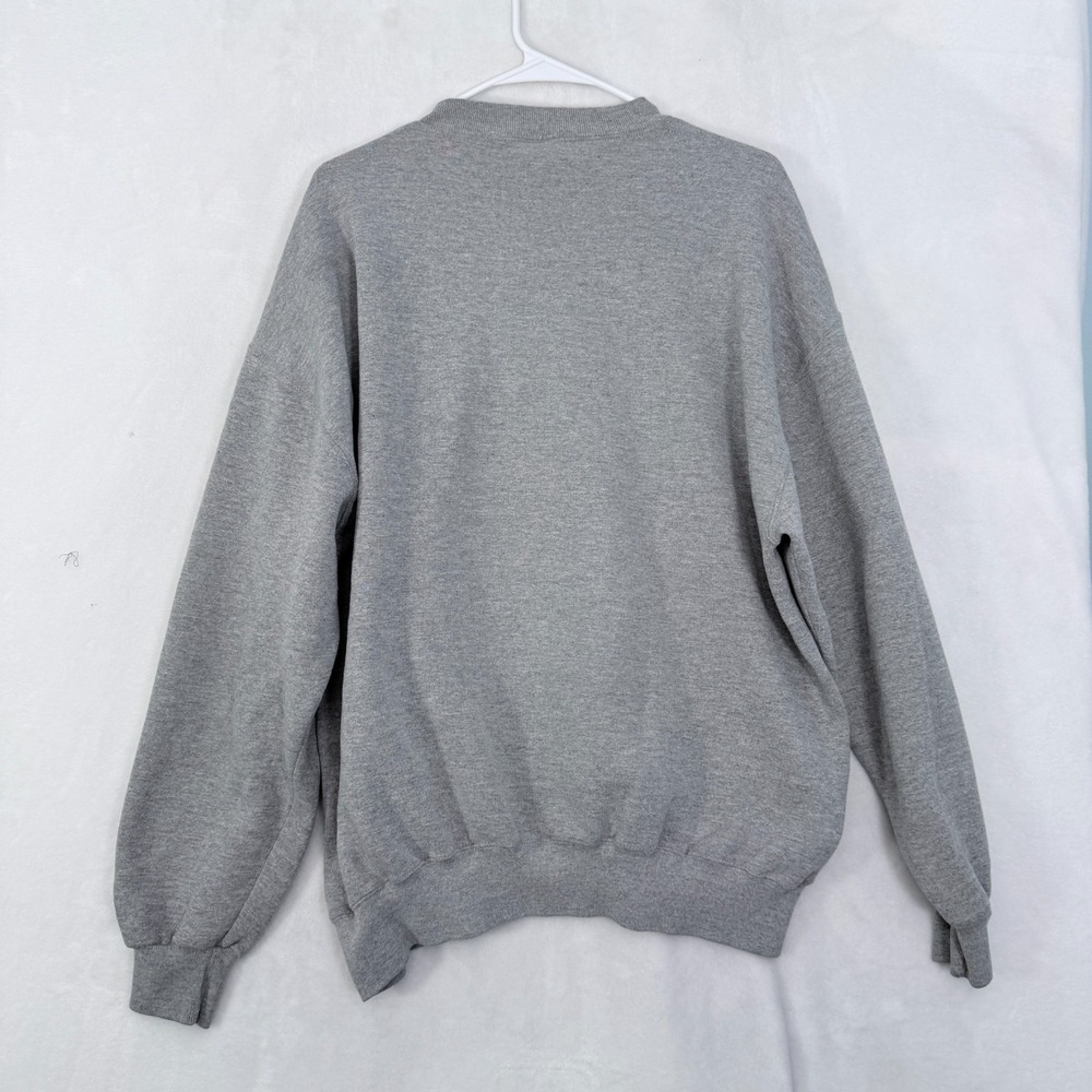 Vintage Russel Sweatshirt Mens XL Gray North Carolina State Fleece Pullover - Picture 8 of 8